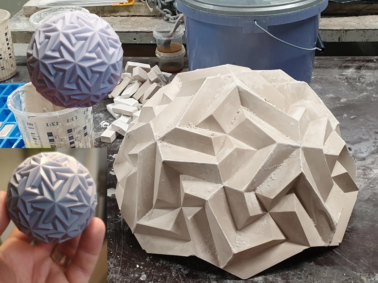 Polyhedra sculpture